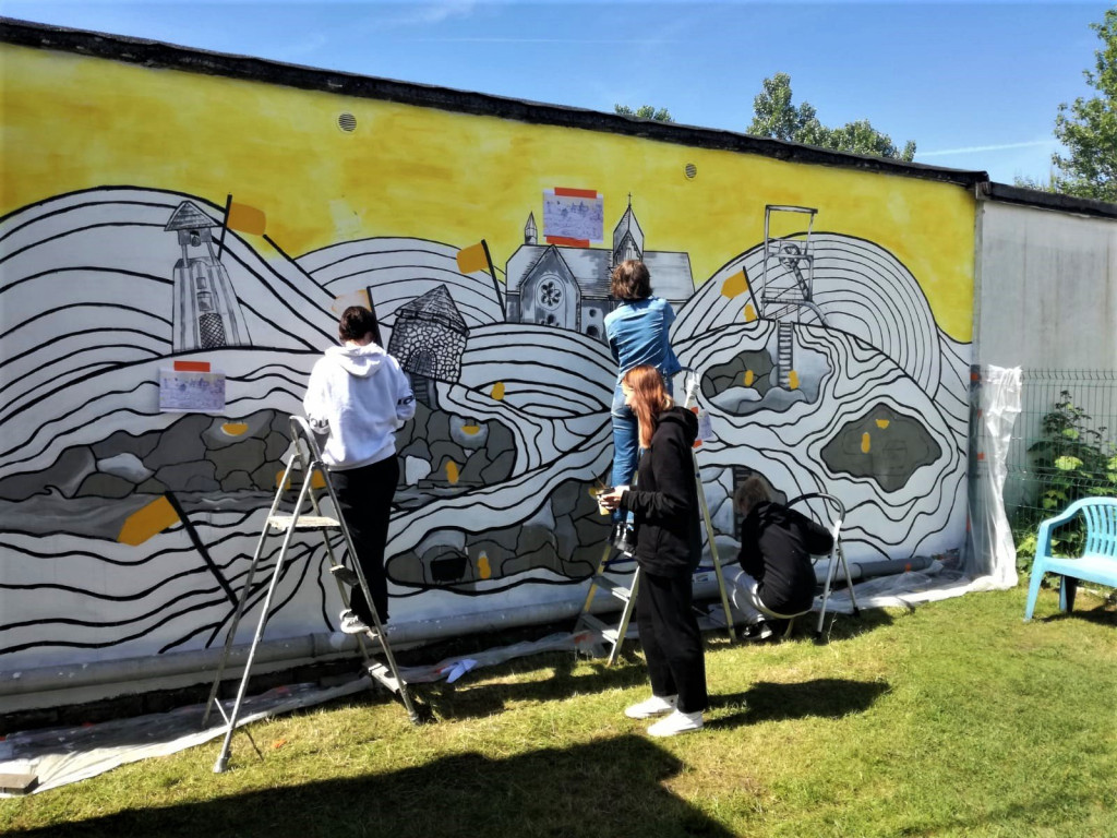 Tarnowskie Góry. Kolejny mural w mieście