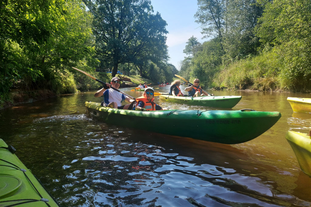 Rodzinny spływ kajakowy Małą Panwią