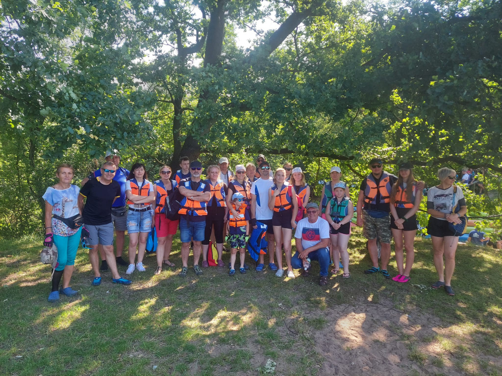 Rodzinny spływ kajakowy Małą Panwią