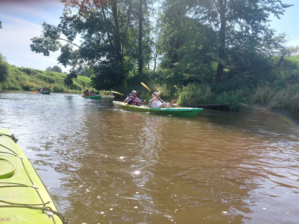 Rodzinny spływ kajakowy Małą Panwią