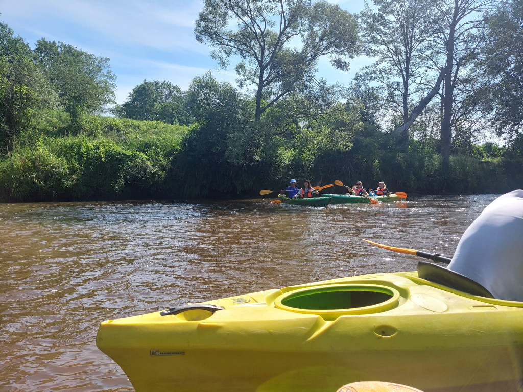 Rodzinny spływ kajakowy Małą Panwią