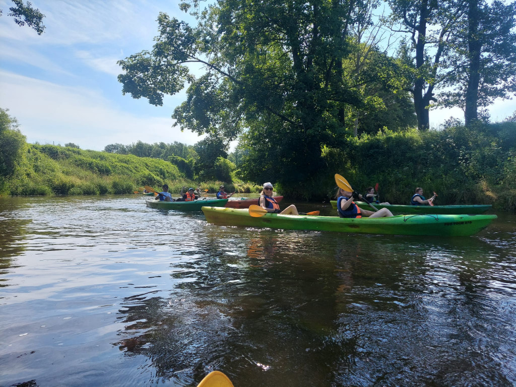 Rodzinny spływ kajakowy Małą Panwią