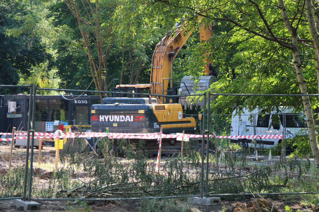 Tarnowskie Góry. Budują nową stację benzynową