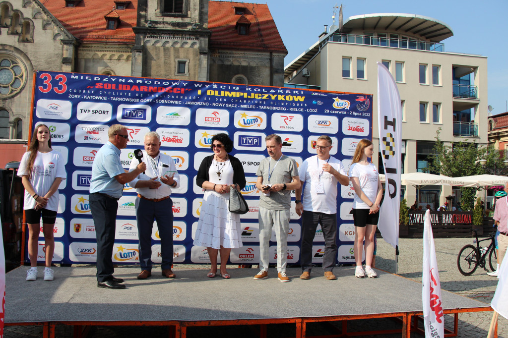 Tarnowskie Góry. Kolarski wyścig Solidarności