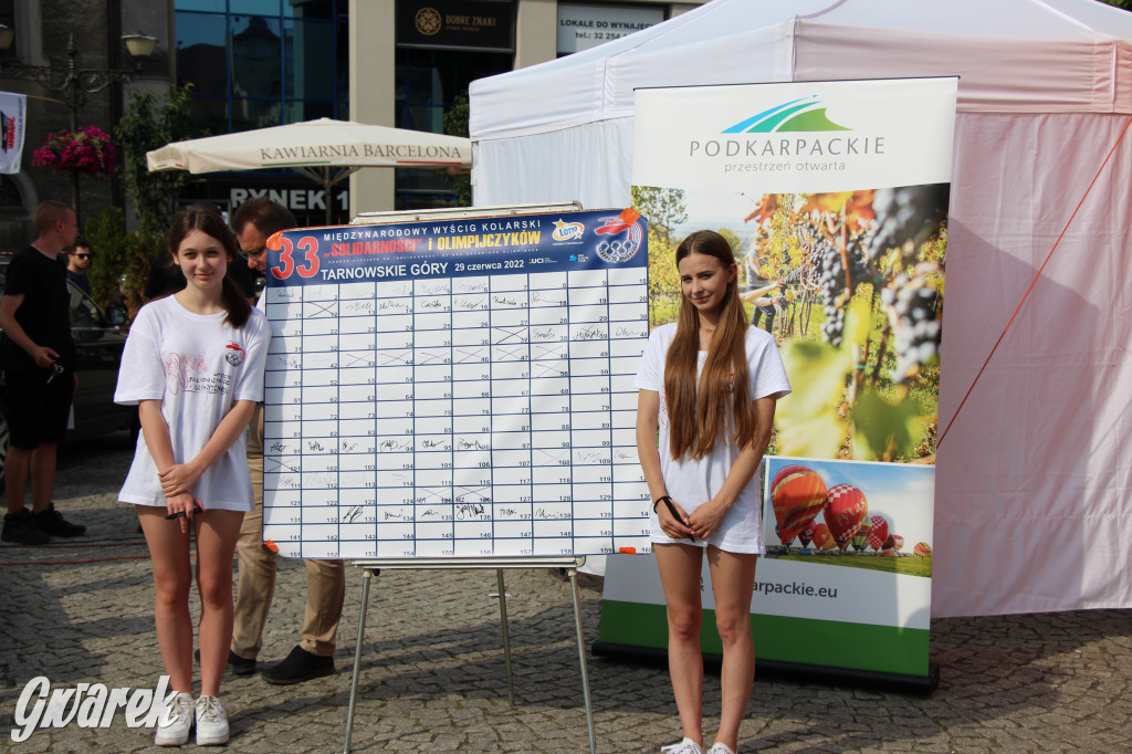 Tarnowskie Góry. Kolarski wyścig Solidarności