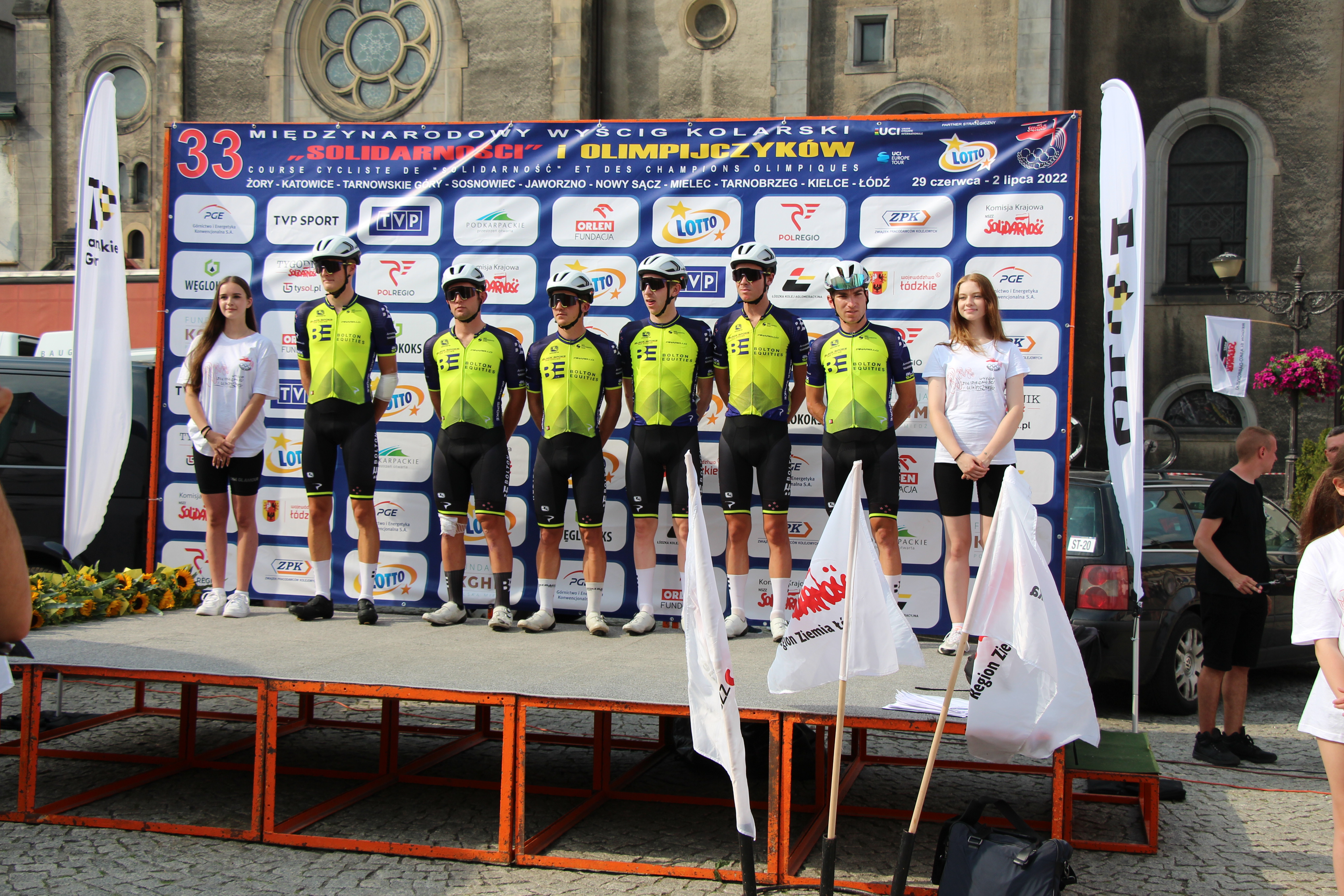 Tarnowskie Góry. Kolarski wyścig Solidarności