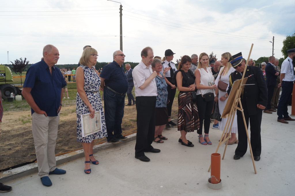 Wmurowano kamień węgielny pod budowę remizy