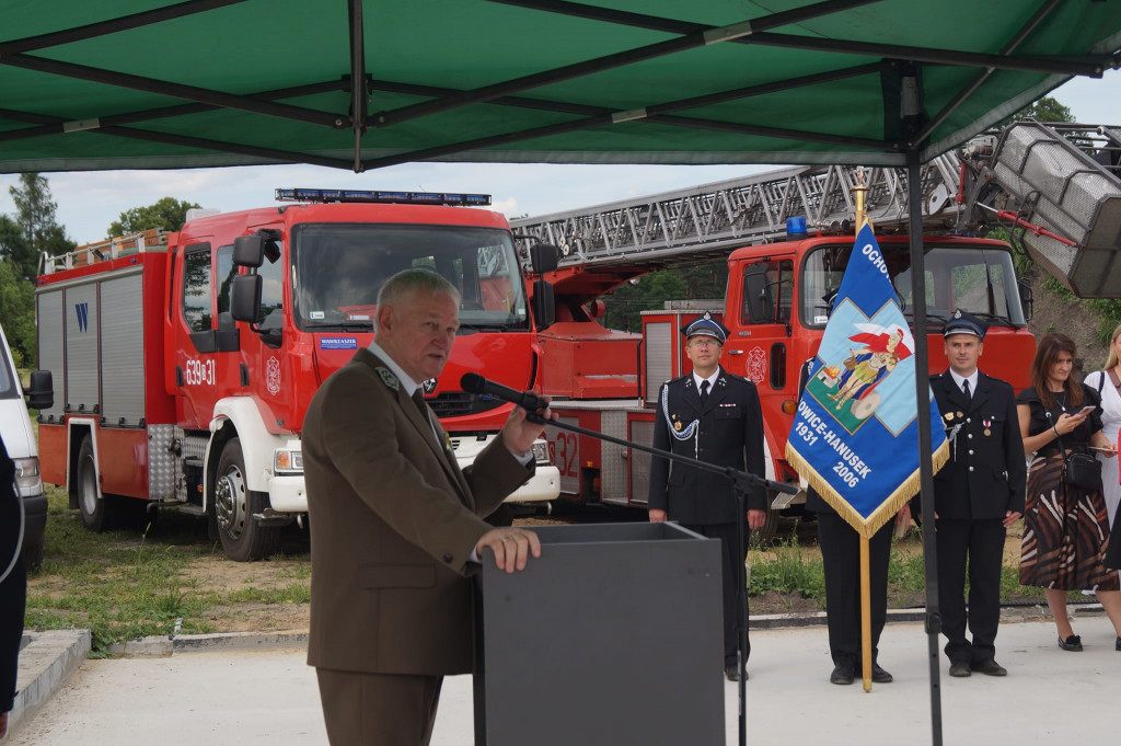 Wmurowano kamień węgielny pod budowę remizy