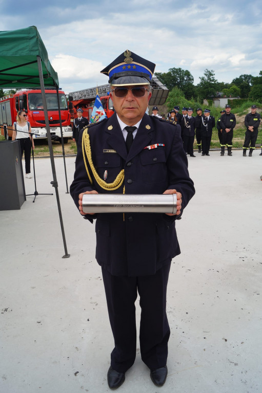 Wmurowano kamień węgielny pod budowę remizy