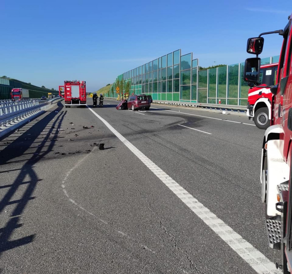 Jechał bez prawa jazdy. Zakorkował autostradę A1