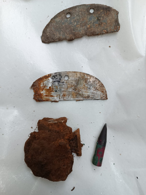 Ekshumacja szczątków żołnierzy