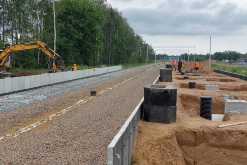 Budowa kolei do lotniska w Pyrzowicach