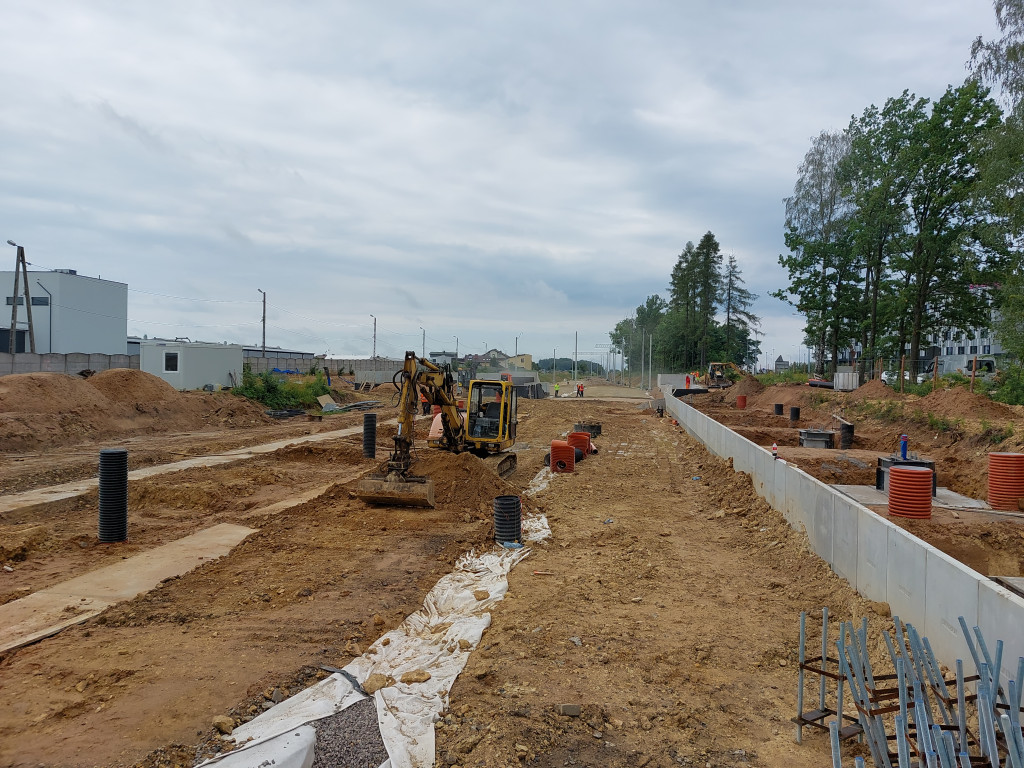 Budowa kolei do lotniska w Pyrzowicach