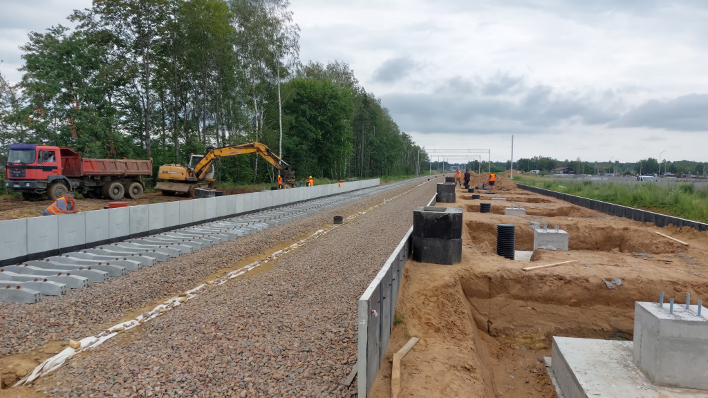 Budowa kolei do lotniska w Pyrzowicach