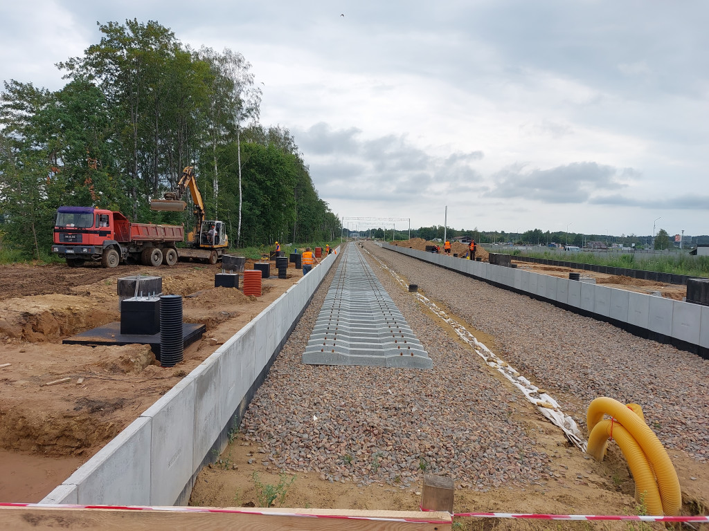 Budowa kolei do lotniska w Pyrzowicach