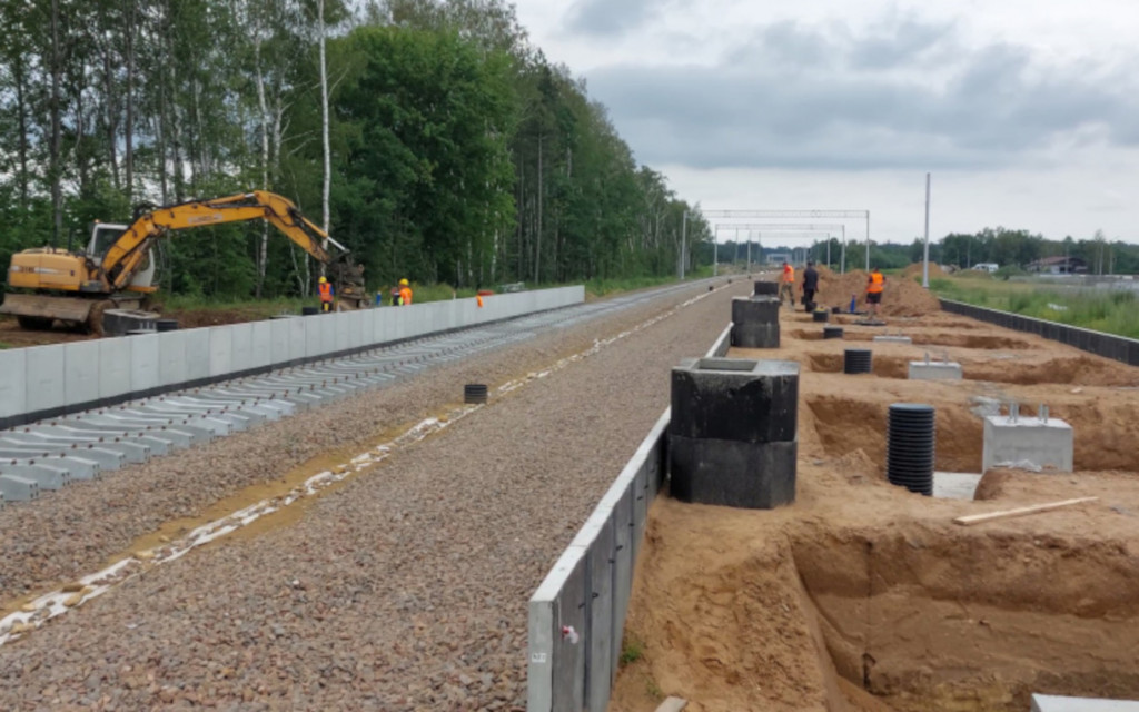 Budowa kolei do lotniska w Pyrzowicach