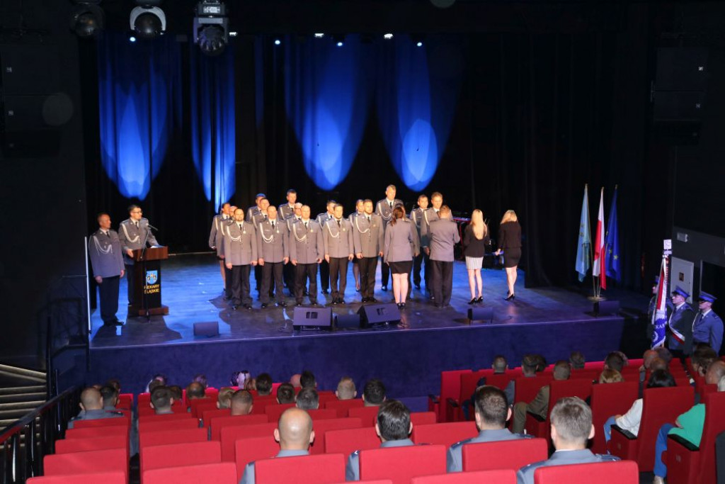 Policjanci świętują