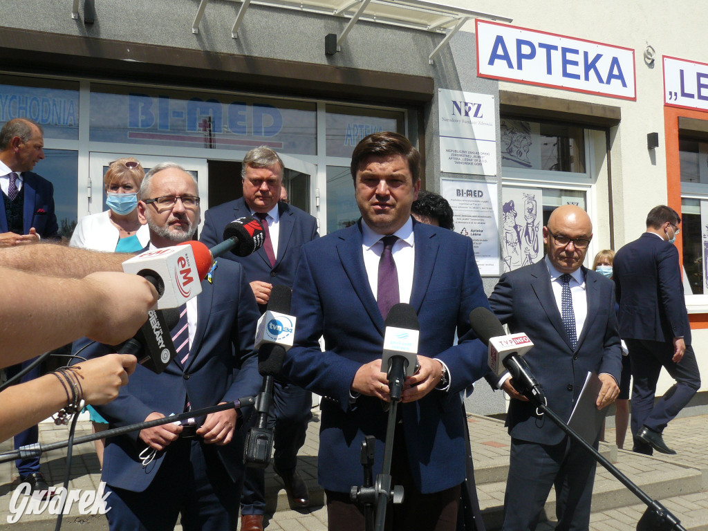 Tarnowskie Góry. Minister Niedzielski w Bi-Medzie