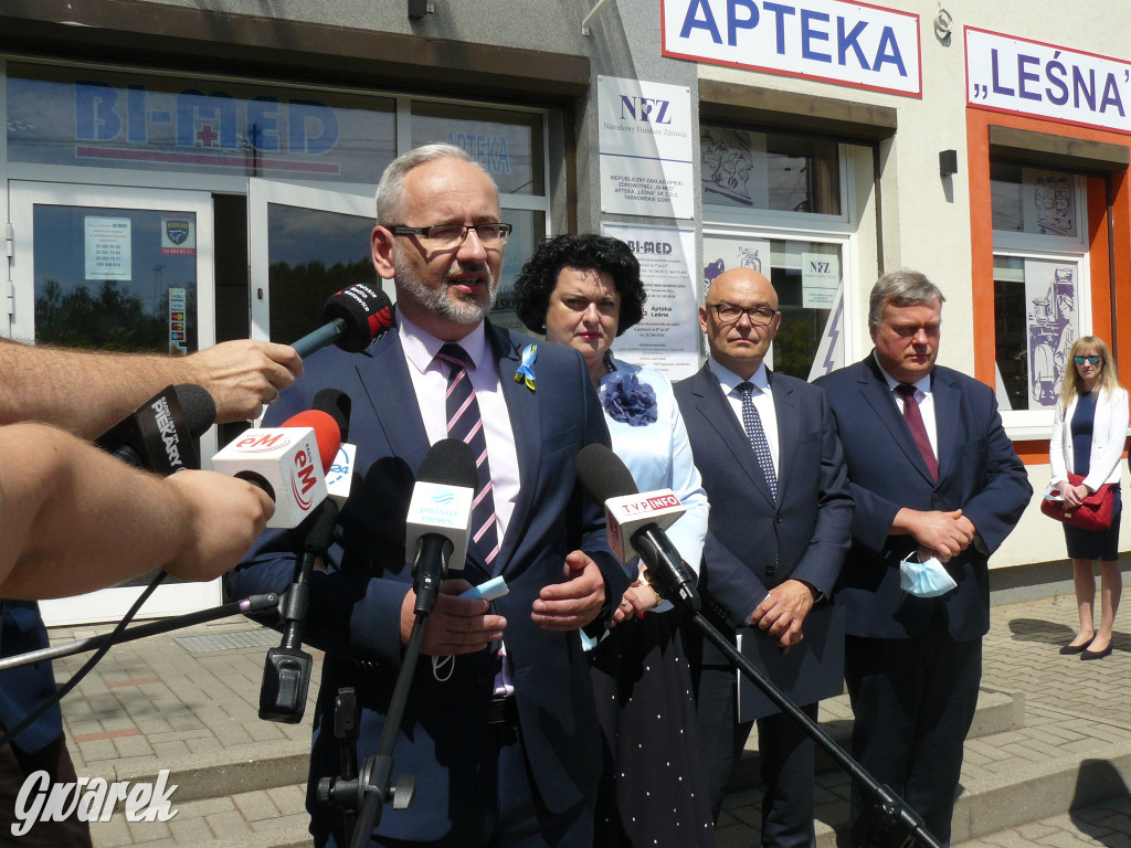 Tarnowskie Góry. Minister Niedzielski w Bi-Medzie