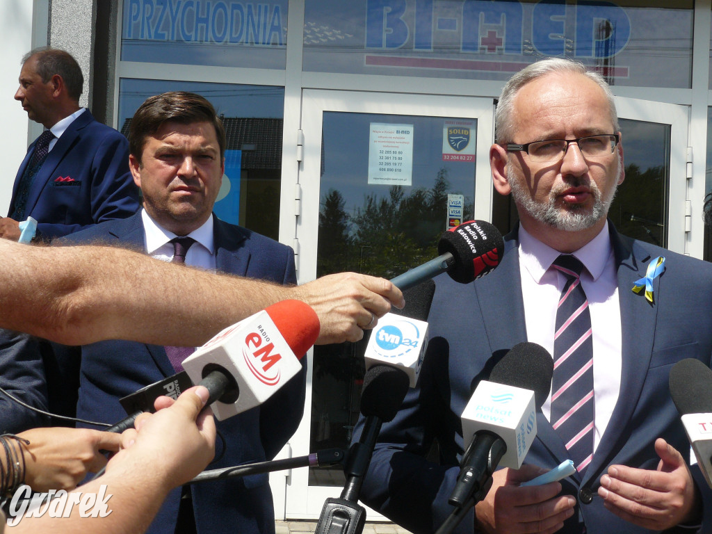 Tarnowskie Góry. Minister Niedzielski w Bi-Medzie