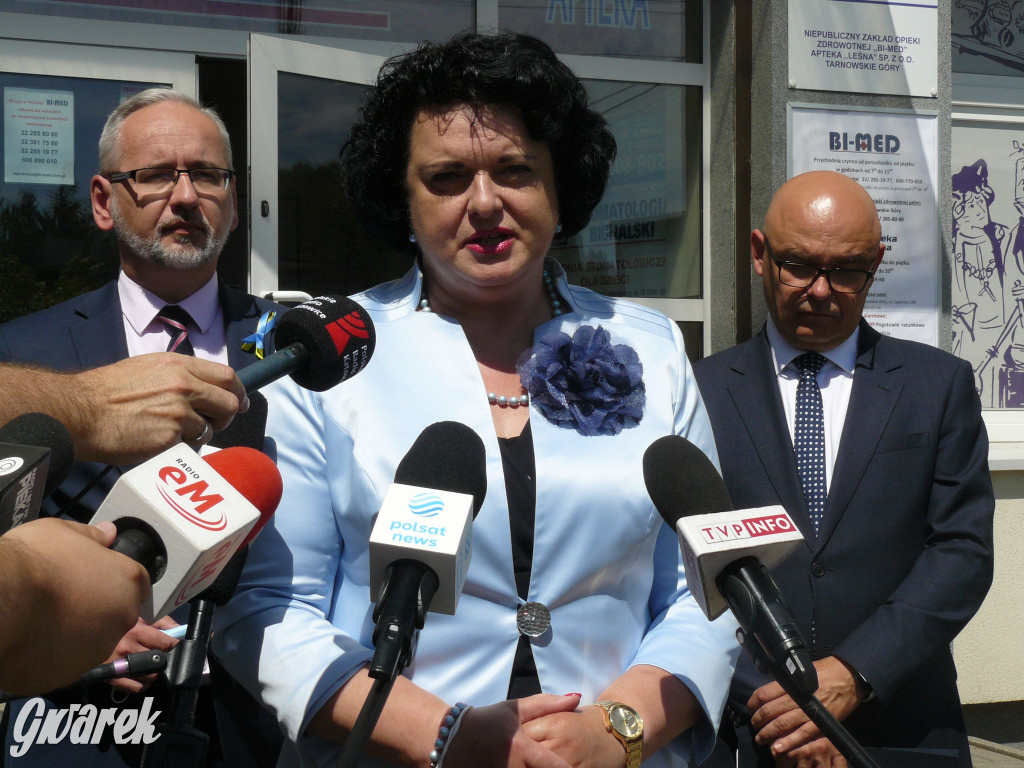 Tarnowskie Góry. Minister Niedzielski w Bi-Medzie