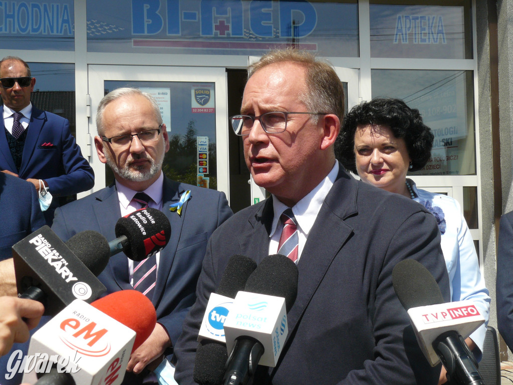 Tarnowskie Góry. Minister Niedzielski w Bi-Medzie