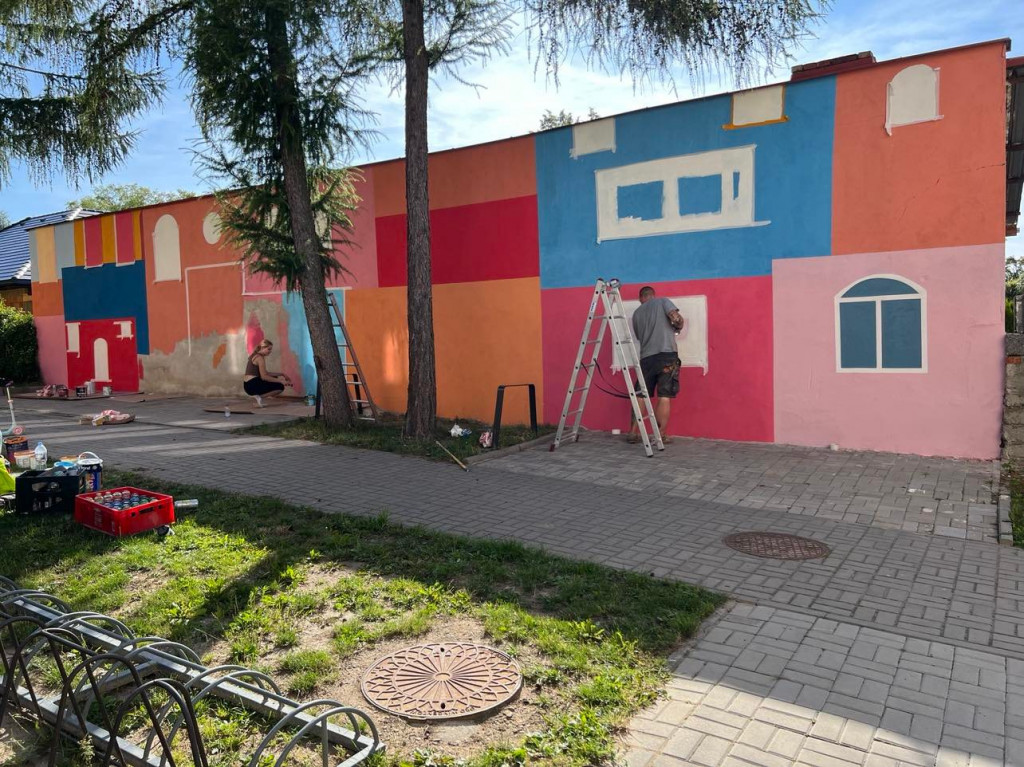 Dwa murale w Reptach Śląskich