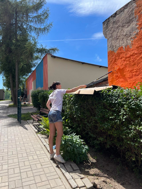 Dwa murale w Reptach Śląskich