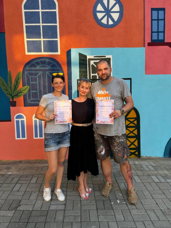 Dwa murale w Reptach Śląskich