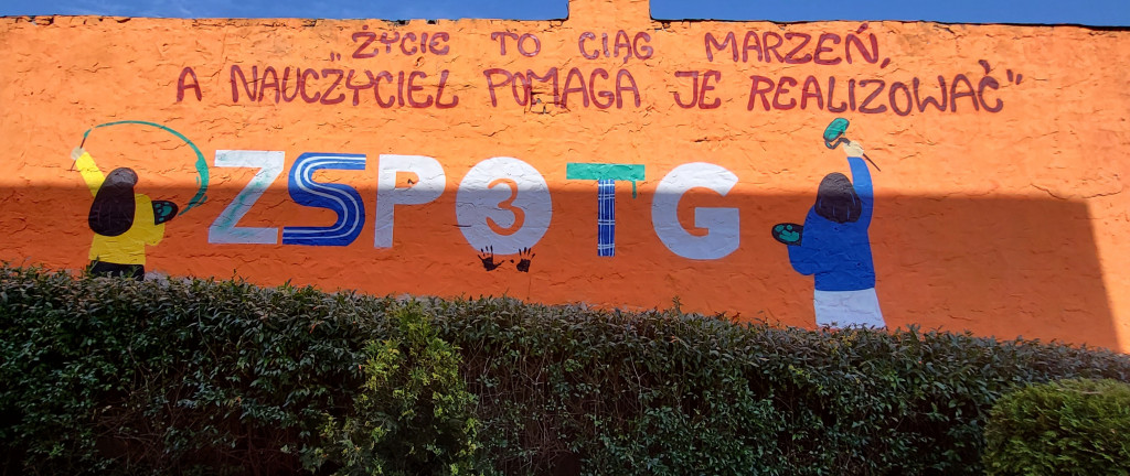 Dwa murale w Reptach Śląskich