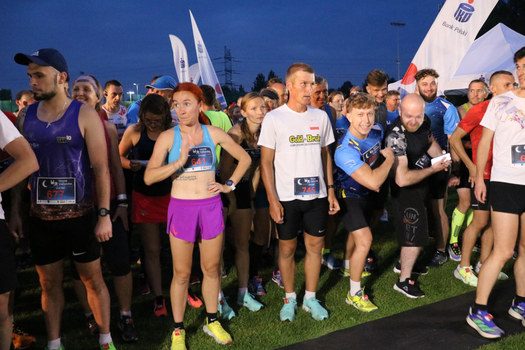 Nocne bieganie w Piekarach Śląskich