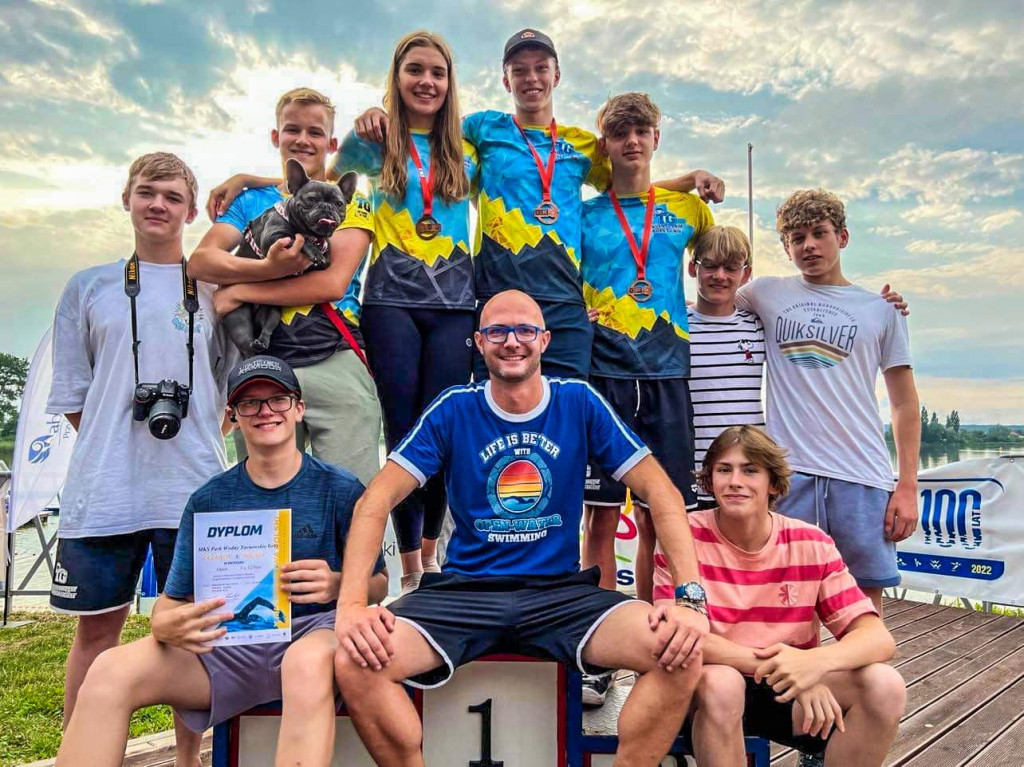 7 medali mistrzostw Polski dla MKS Park Wodny