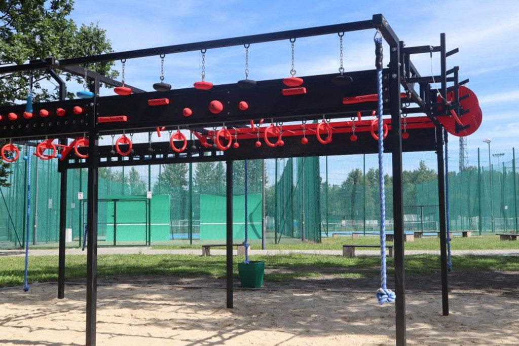 Klatka do treningu OCR w Piekarach Śląskich