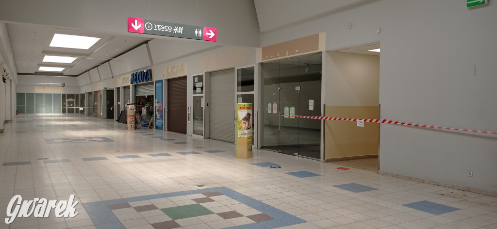 Dawny market Tesco przy ul. Zagórskiej