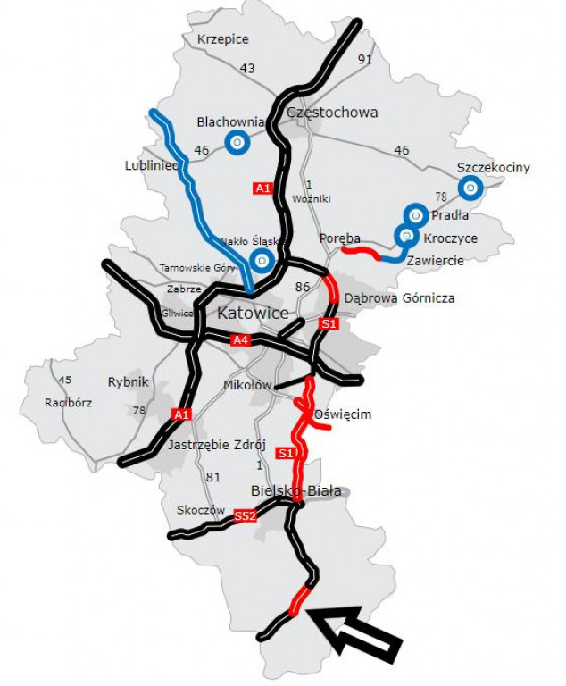 Budowa tuneli na drodze ekspresowej S1