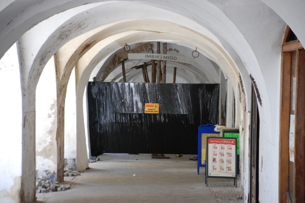 Tarnowskie Góry. Ruszył remont podcieni