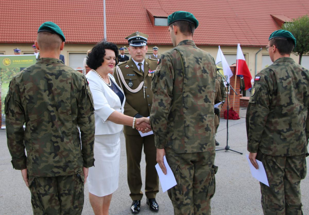 Święto Wojska Polskiego w 5 Pułku Chemicznym