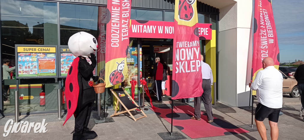 Biedronka na ul. Janasa po liftingu