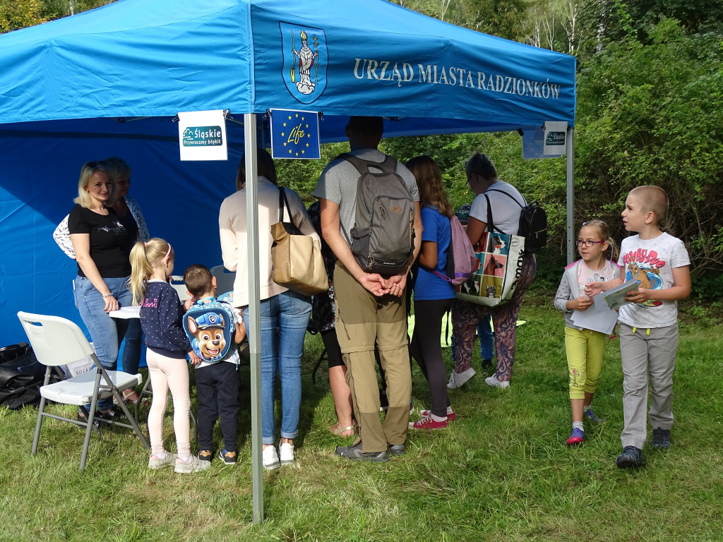 Piknik w ogrodzie botanicznym