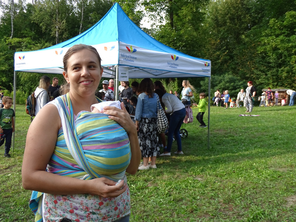 Piknik w ogrodzie botanicznym