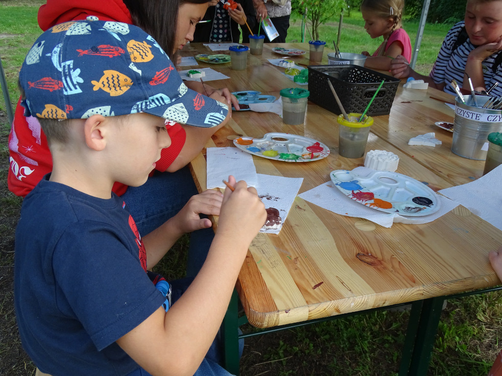 Piknik w ogrodzie botanicznym