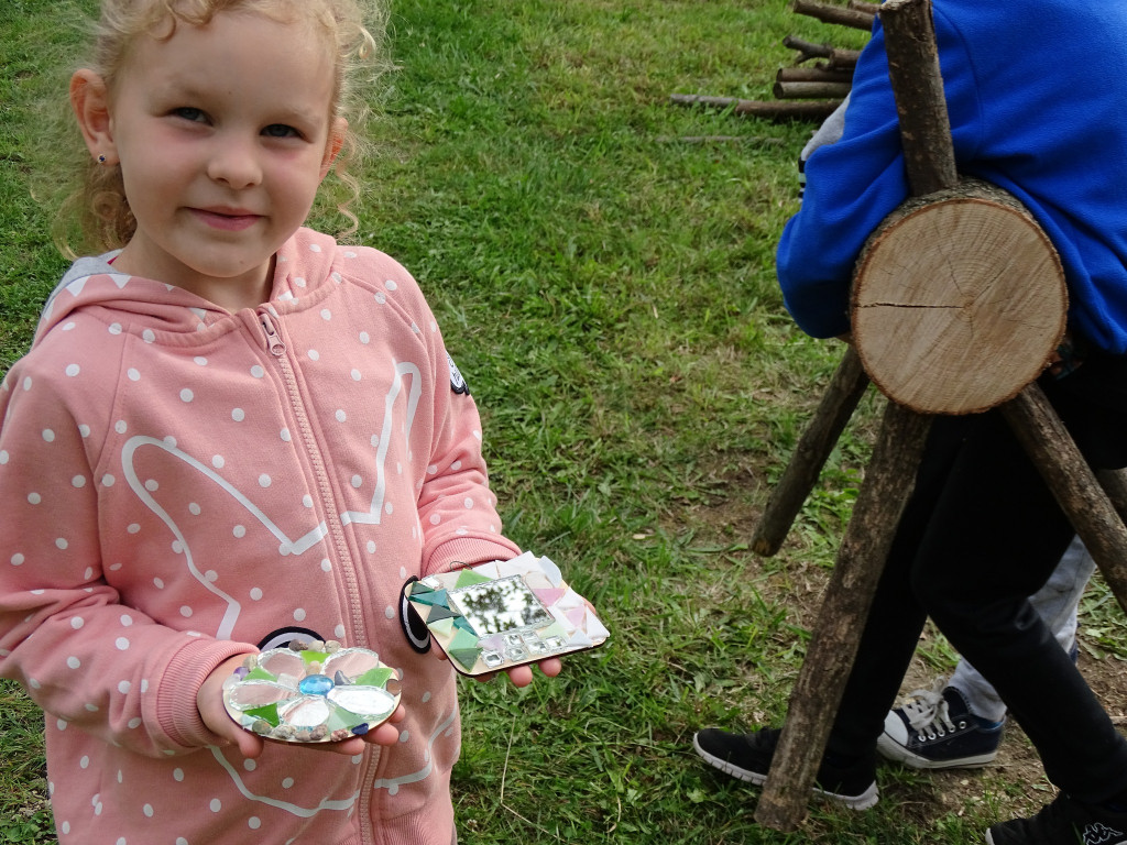 Piknik w ogrodzie botanicznym