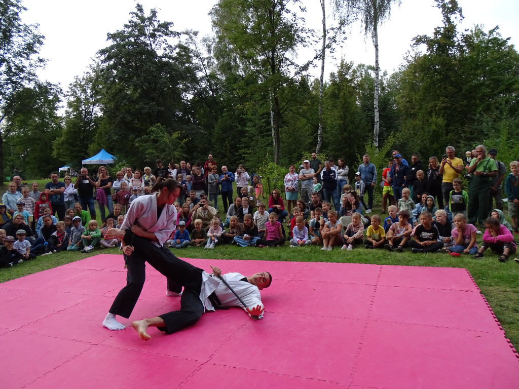 Piknik w ogrodzie botanicznym