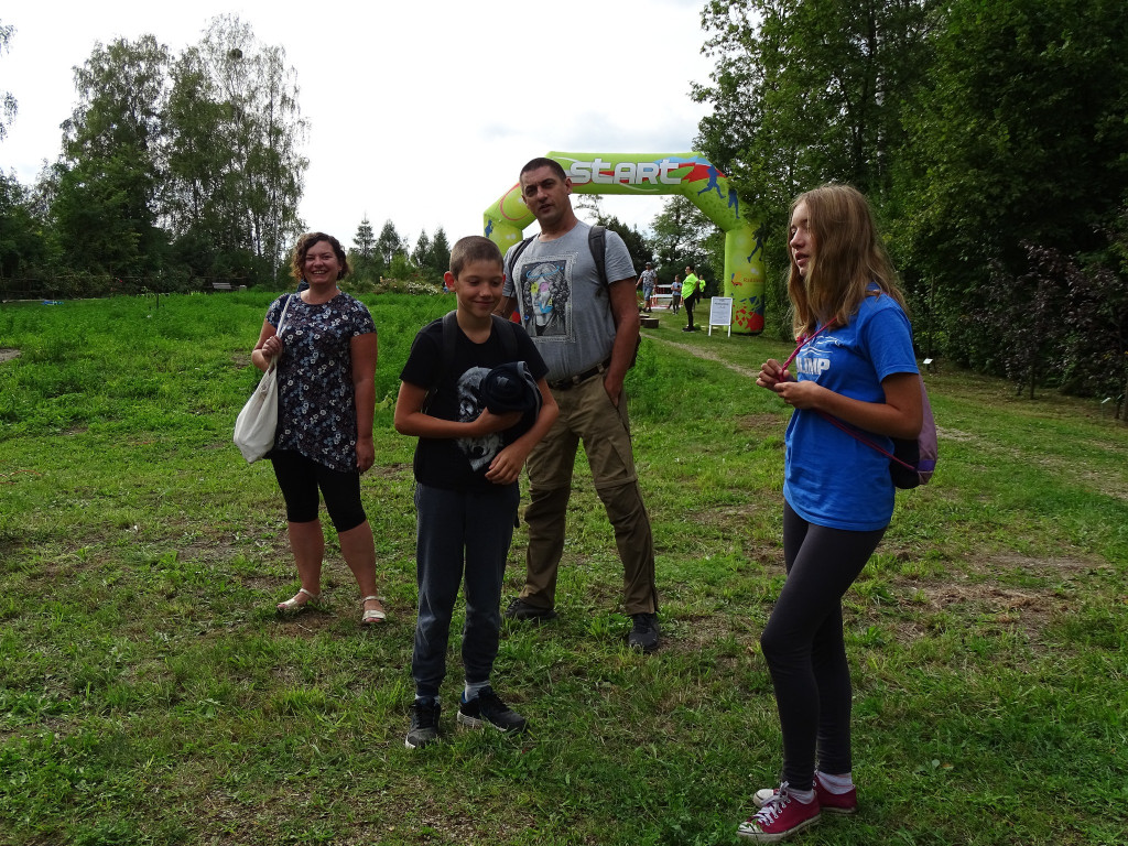 Piknik w ogrodzie botanicznym