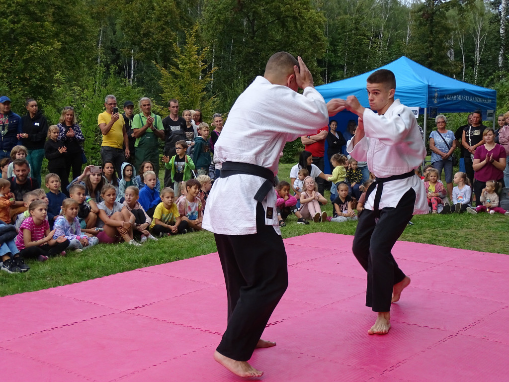 Piknik w ogrodzie botanicznym