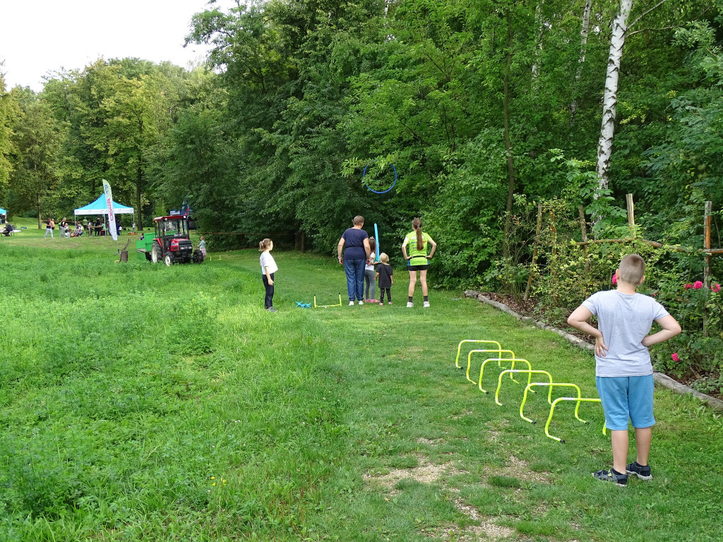 Piknik w ogrodzie botanicznym