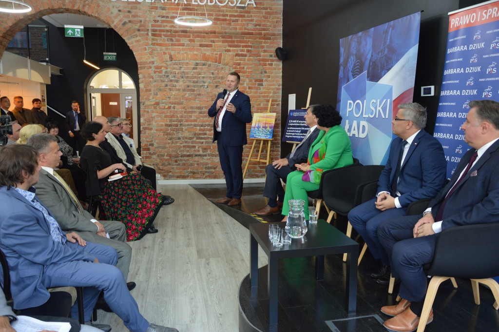 Minister Przemysław Czarnek w Tarnowskich Górach