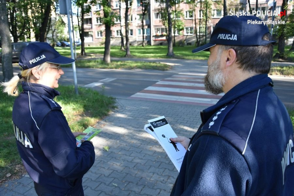 Akcja policji przy Szkole Podstawowej nr 3