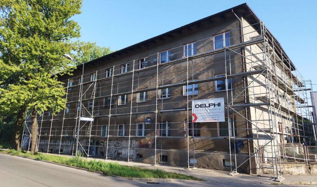 Remont przy Roździeńskiego