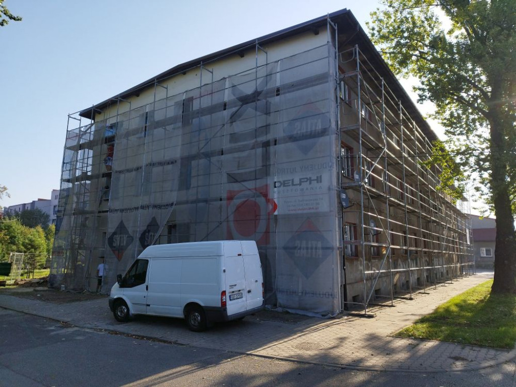 Remont przy Roździeńskiego